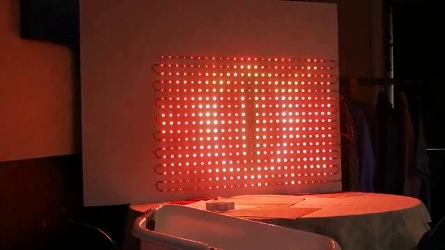 Eye of Sauron LED Display - WS2812B Neopixel RGB LED Matrix + ESP8266 + Jinx! AVI Player смотреть онлайн