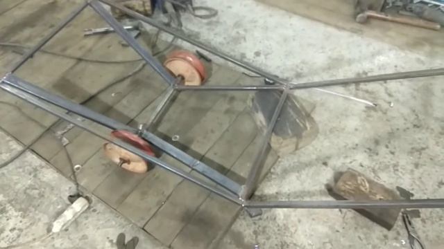 садовая тачка с механической подножкой своими руками смотреть онлайн
