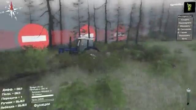 Моды для Spintires 2014 - ТРАКТОР #17 смотреть онлайн