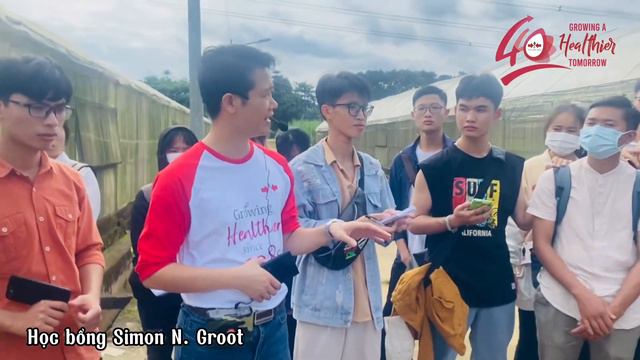 Học bổng Simon N.Groot - Ngày trải nghiệm thực tế cho sinh viên Học Viện Nông Nghiệp Việt Nam смотреть онлайн