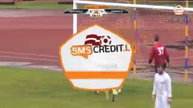 29.06.14 AHMED ABDULTAOFIK scores goal vs FC Jurmala _ video sportacentrs.com смотреть онлайн