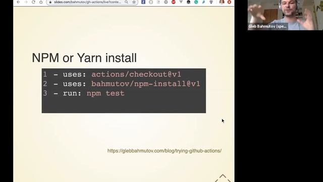 GitHub Actions in Action смотреть онлайн