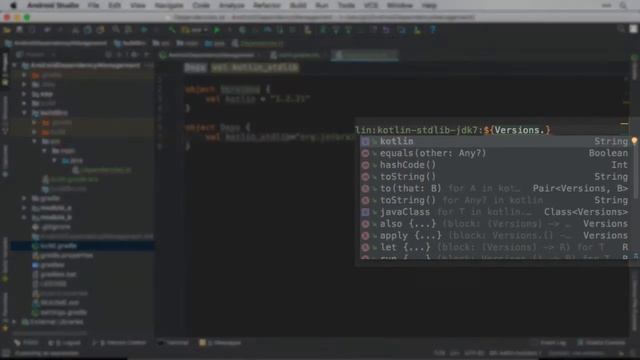 Gradle Dependency Management w/Kotlin and buildSrc for build.gradle Autocomplete in Android Studio смотреть онлайн
