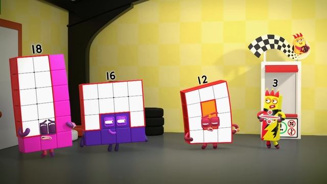 Divide and Drive | Numberblocks смотреть онлайн