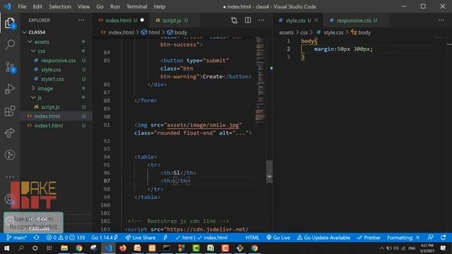 Web Design Class 4 - CSS Media Query, How to use bootstrap смотреть онлайн