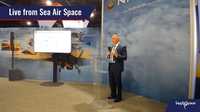 Live from Sea Air Space with Roy Harris and Rear Adm. Joseph Hornbuckle, COMFRC смотреть онлайн