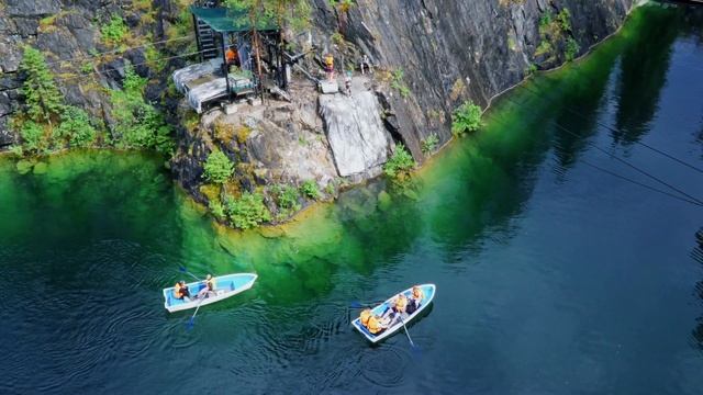 Рускеала. Карелия. 4К смотреть онлайн