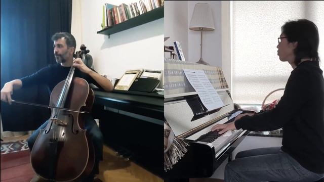 Vivaldi Cello Sonata no 5 - 3rd Movement Largo - Collaboration with Musicarpet смотреть онлайн