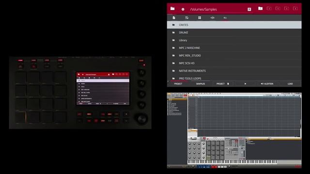 AKAI MPC Touch - создание барабанных программ смотреть онлайн