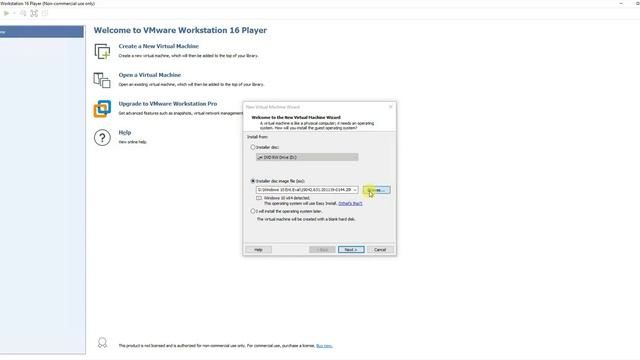 How to install Windows 10 using VMware Workstation 16 Player | Windows 10 Virtual Machine смотреть онлайн