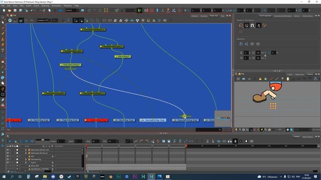 инверсная кинематика в Toon Boom Harmony урок на русском