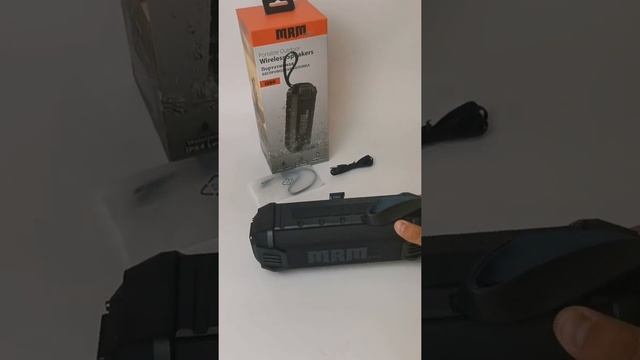 Портативная беспроводная стерео блютуз колонка MRM i280 смотреть онлайн