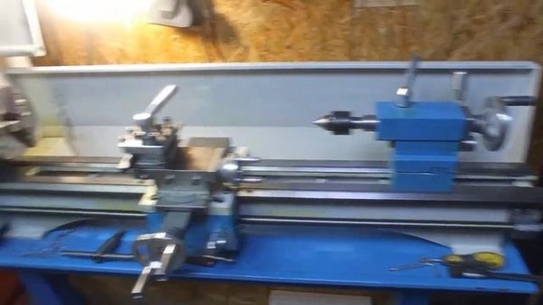 Токарный станок WEISAN WM210V , обзор.