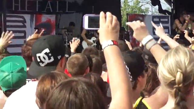 Bless The Fall-2.0 and What's Left Of Me-Chicago Warped Tour 2013 смотреть онлайн