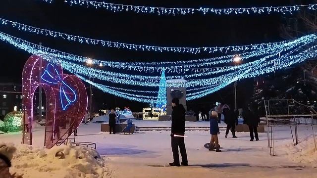 Ёлка на площади Риддера. смотреть онлайн