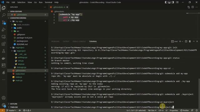 Multimodule Projects in Git Part1: Handling Subprojects Using Git Submodule смотреть онлайн