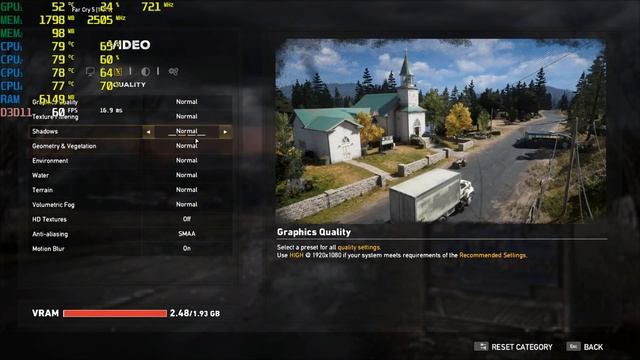 Far Cry 5 (v1.0.11) i5 7300HQ GTX 1050 8GB RAM (All Settings Tested) смотреть онлайн