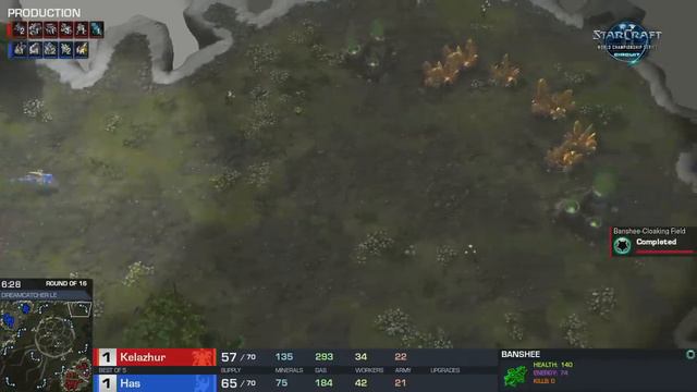 Has vs Kelazhur PvT - Round of 16 - WCS Valencia 2018 - StarCraft II смотреть онлайн
