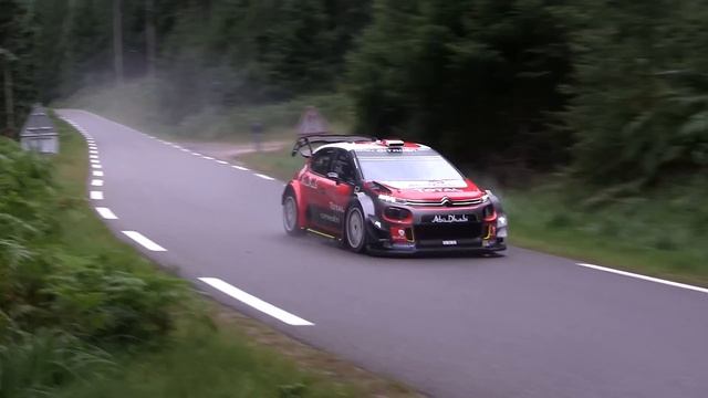 TEST SEBASTIEN LOEB Citroën C3 WRC 2017 Max Attack! [HD] -