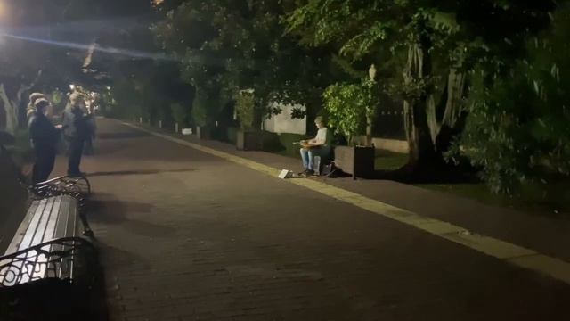 Уличный музыкант в Сочи. Street musician in Sochi смотреть онлайн