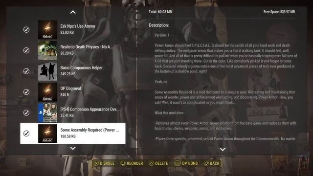 PlayStation 4 Fallout 4 mods current load order stable (harder survival experience) смотреть онлайн