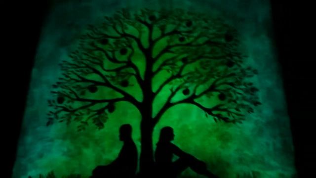 Светящаяся картина. Картина люменесцентными красками. смотреть онлайн