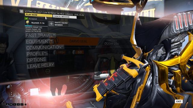 【Warframe】Ashの素材集め。Grineer Manic狩り смотреть онлайн