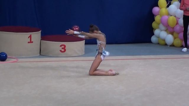Кулешова Софья, мяч, 2003, Шахты, Люберцы 23-25.09.14 смотреть онлайн