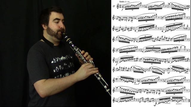Alfred Uhl - Clarinet Etude No. 27 смотреть онлайн