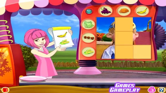 Lazy Town: Stephaine's Cooking By The Book Game смотреть онлайн