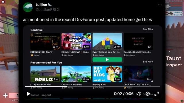 The New Roblox Website... (Layout Update) смотреть онлайн