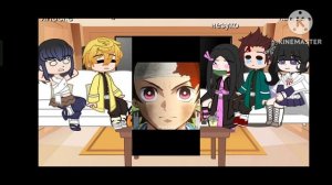 [реакция друзей Танжиро на ТТ][2/?]