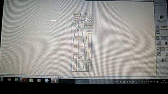 Раскладка лекал для вывода печати на плоттер. смотреть онлайн