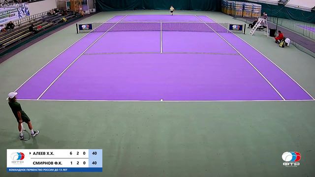 08.10.2023 Командное первенство России до 13 лет, Корт 5 смотреть онлайн