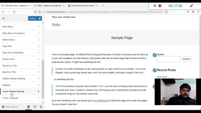 WordPress Ocean WP Theme Customization & Installation смотреть онлайн