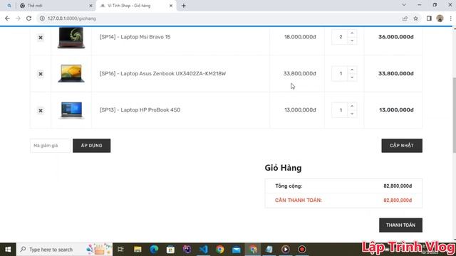 Source Code Đồ Án Website Bán Laptop Laravel Framework 9X Đồ Án 2023 Thanh Toán Online смотреть онлайн