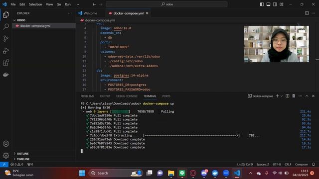 Tutorial Instalasi SOL (Server Odoo Local) di Windows 11 melalui Docker Desktop! смотреть онлайн