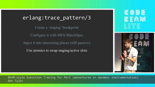 Ben Tyler - BEAM-style Execution Tracing for Perl | CBL AMSTERDAM 19 смотреть онлайн