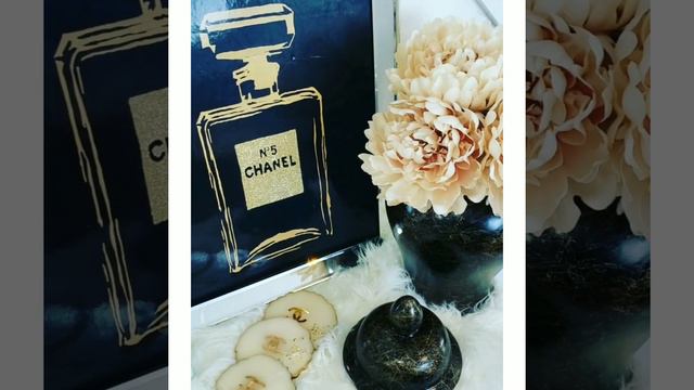 Ginger Jar Transformation /black And Gold Decor