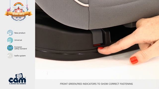 REGOLO ISOFIX CAM TUTORIAL ENG смотреть онлайн