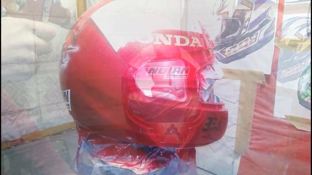 Покраска шлема NOLAN