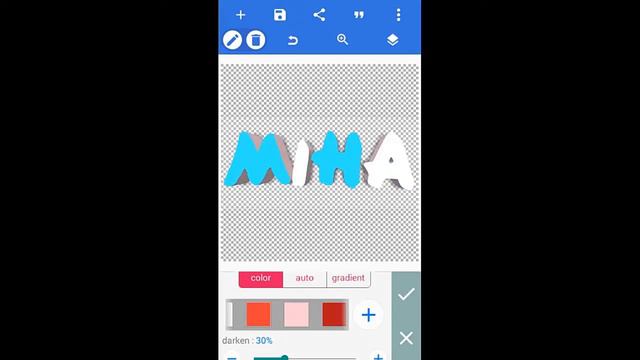 Титориал #1 Как сделать топ 3D текст {Android} смотреть онлайн