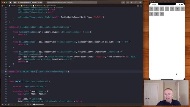 Swift: How to UICollectionView Flow Layout смотреть онлайн