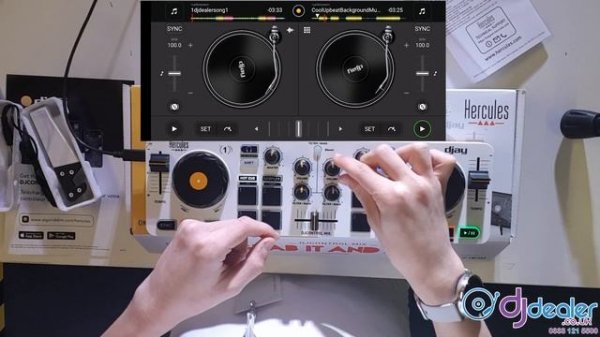 Hercules DJ Control Mix Unboxing, Setup & Demo