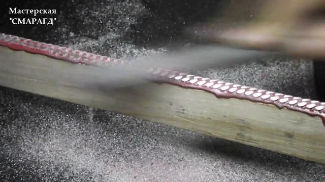 Изготовление ПАНЦИРНОЙ цепи. Manufacturing of a PANTSIR chain. смотреть онлайн