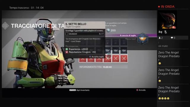 Destiny Gameplay Missioni (Par 8) PS4 live смотреть онлайн