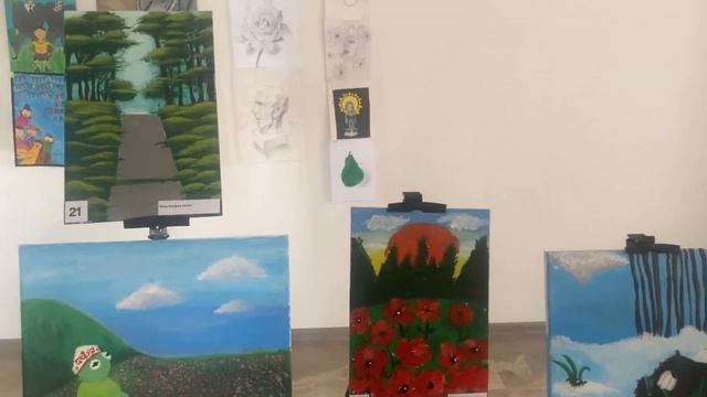 Суреттер көрмесі.Демалыс 2023 #табиғат #выставка #рисунок смотреть онлайн