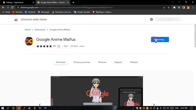 Anime waifu girls on google tutorial смотреть онлайн