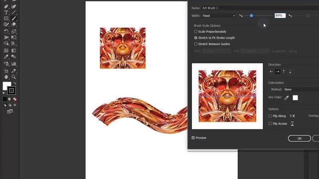 Adobe Illustrator CC - Վրձիններ Պատկերներից և Տեքստից (Brushes from Image&Text) in Armenian смотреть онлайн
