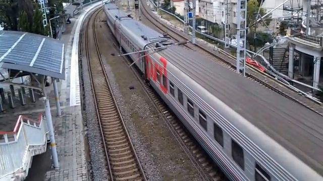 Мацеста - пассажирский поезд смотреть онлайн